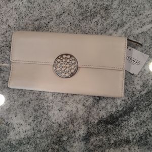 Coach Alexandra Slim Leather Wallet